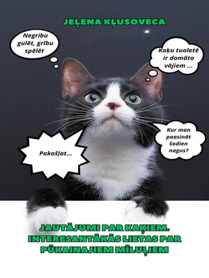 cover image of Jautājumi par kaķiem